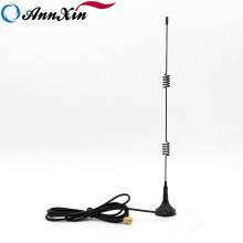 Alta ganancia de calidad Dual Band Vhf Uhf Base Antena Walkie Talkie Station Spring Rf Antena magnética